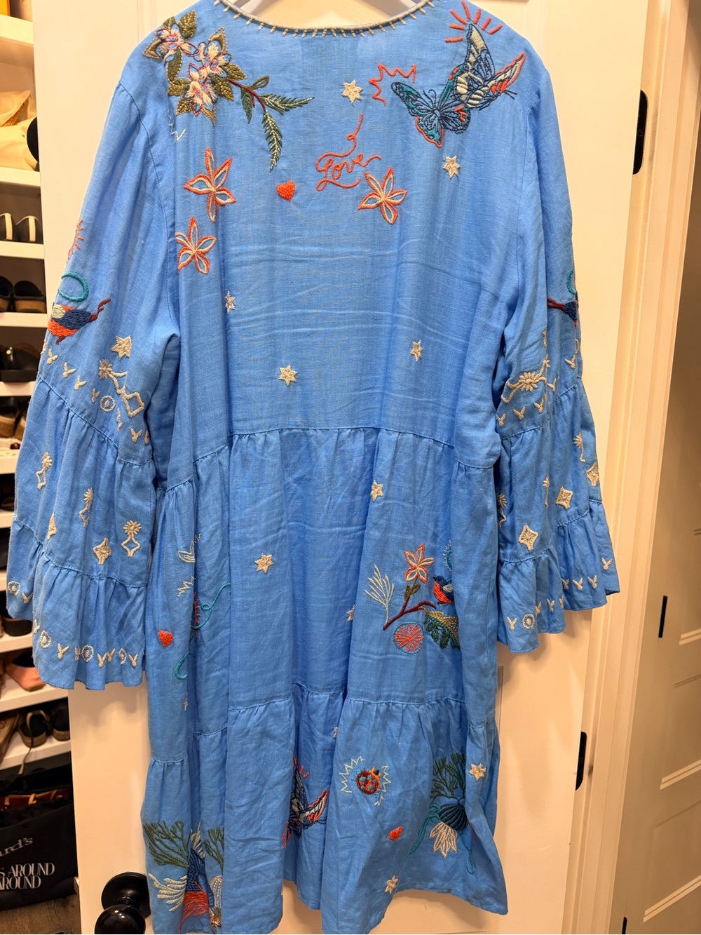 Johnny Was dress, embroidered XL - Picture 2 of 5